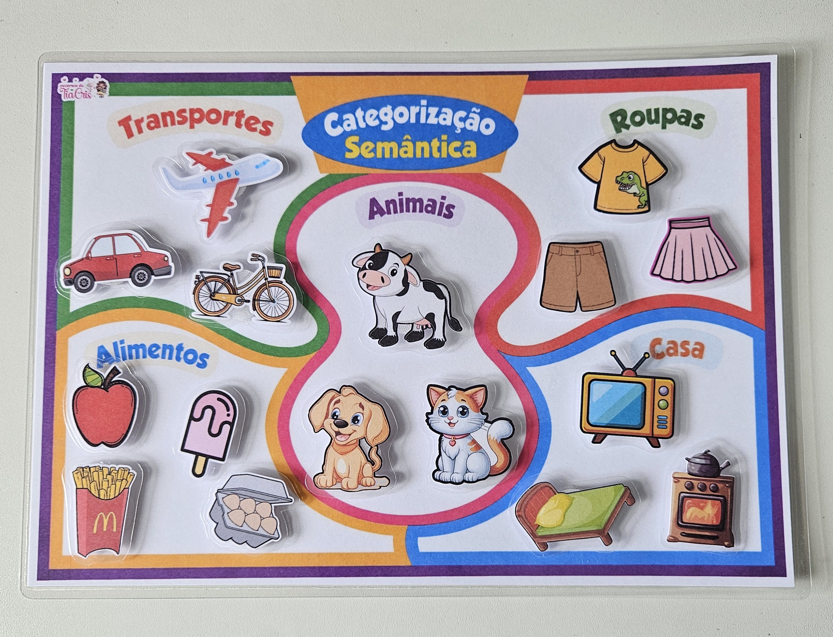 Prancha Categorização semântica, foto 1