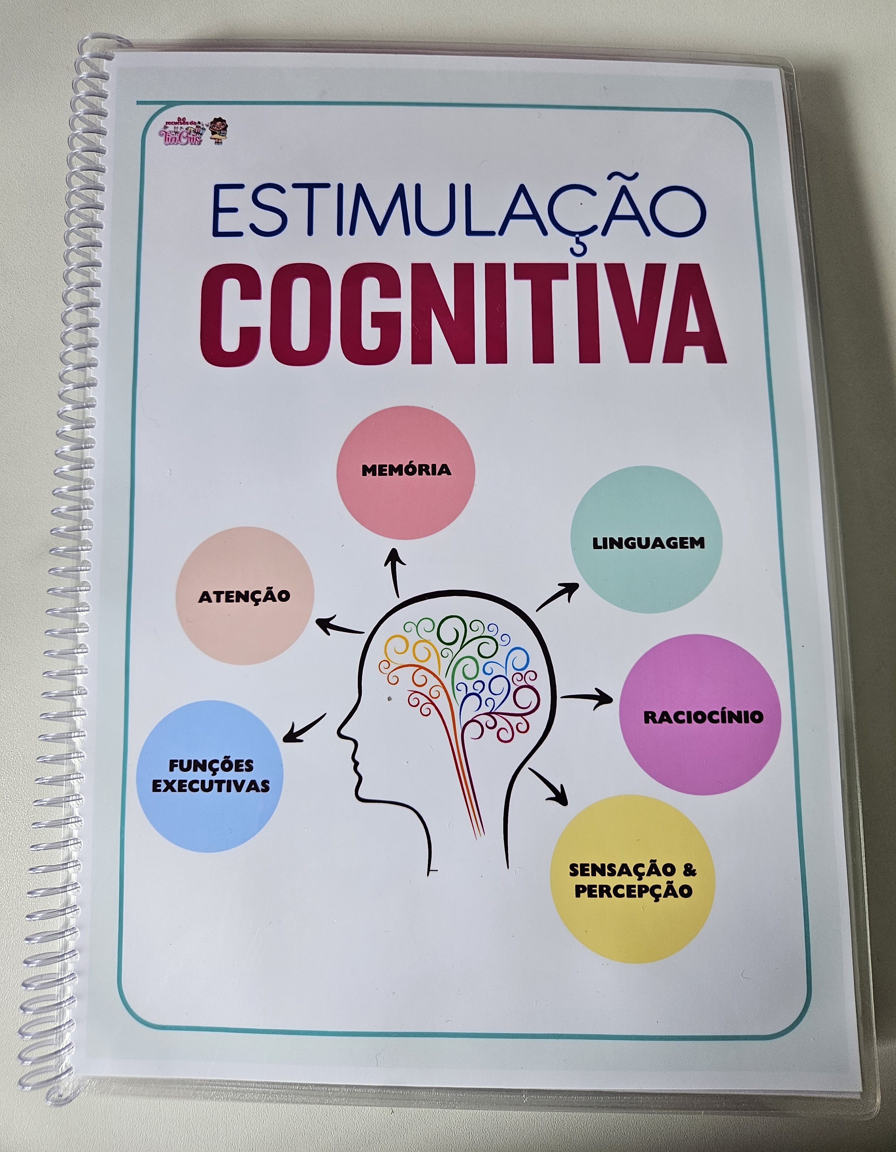 Livro de estimulação cognitiva., foto 1