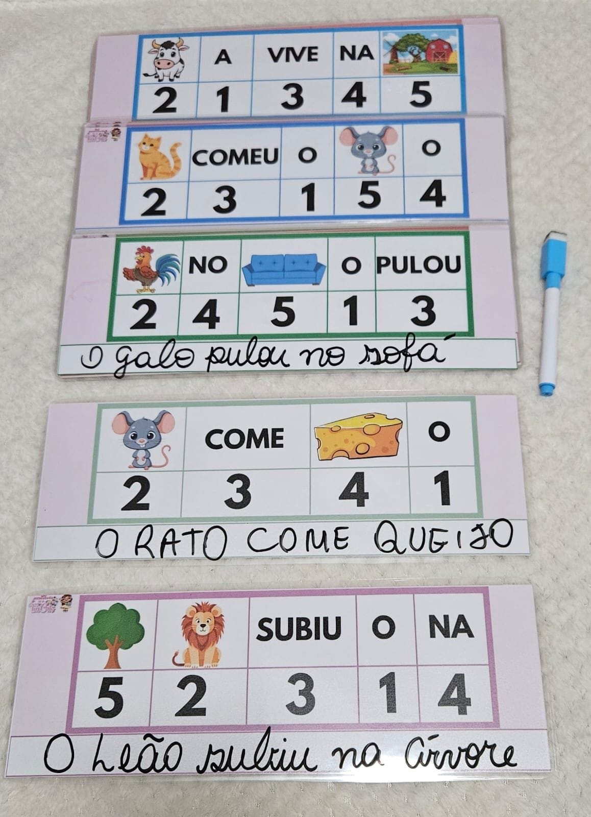 Organize a frase, foto 1