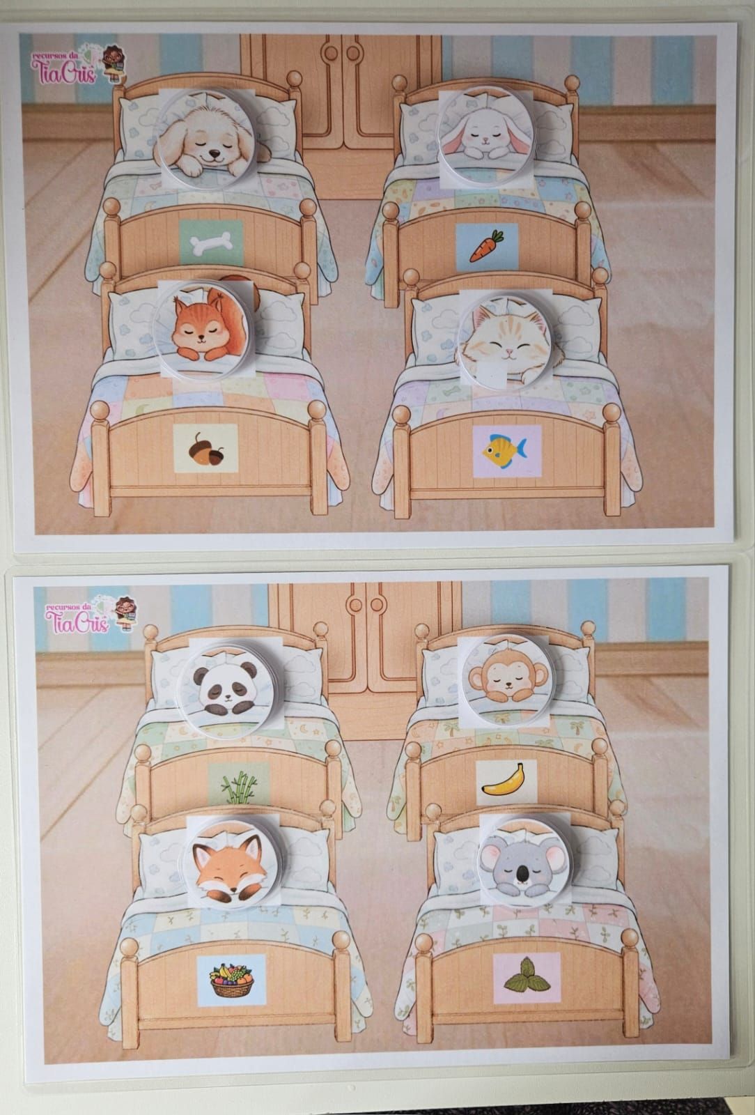Hora de dormir dos animais, foto 1