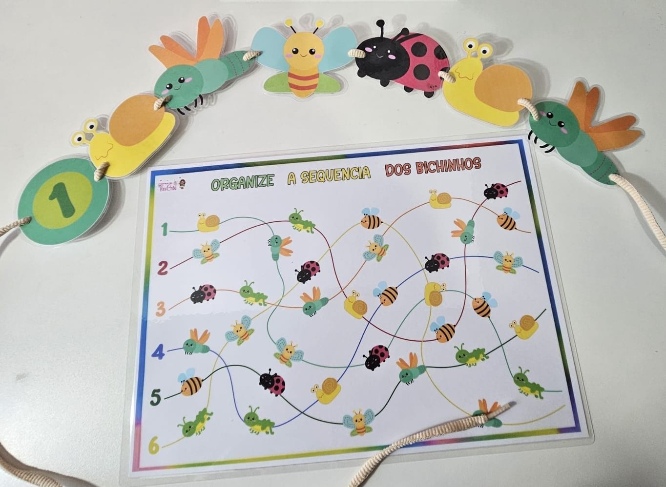 Alinhavo dos bichinhos, foto 1